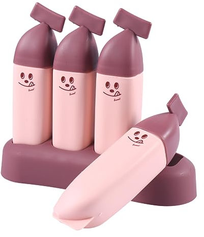 TOPBATHY Molde De Paletas De Hielo Diy De De Banana Moldes De Helado Para De Limpiar y Usar Para Postres