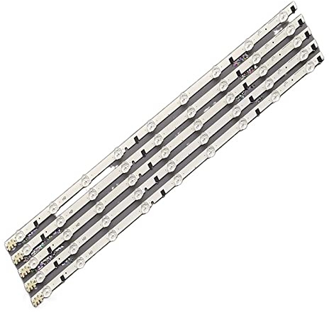 Lskjzzn Bande LED TV Compatible for Samsung UE32F4000AW UE32F5000AK UE32F5030AW UE32F5300AW UE32F5300AK Kit de Bande de rétroéclairage LED TV 9 lentilles de Lampe 5 Bandes (Size : Copper Substrate)