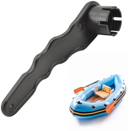 Kajak-Ventilschlüssel, Schlauchboot-Luftventilschlüssel,Professioneller Paddel-Luftdüsen-Kajak-Luftventilschlüssel | 6/8 Loch PVC Schlauchboot Luftventile Schraubenschlüssel Tragbares