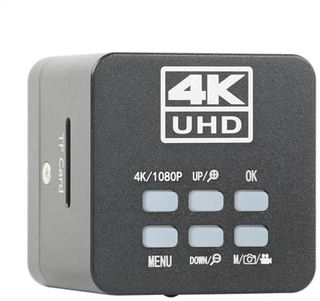 Mikroskop-Zubehör-Kit 4K UHD Mikroskop Kamera 41MP HDMI USB Typ-C IMX678 Industrielle Digitale Elektronische Mikroskop for Telefon Reparatur Löten Mikroskopische Objektträger
