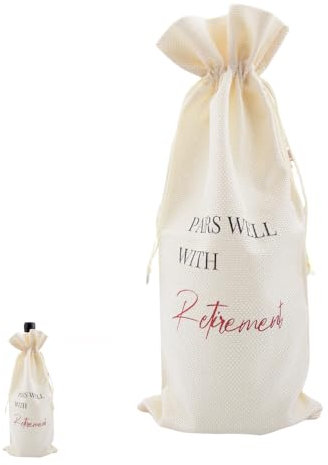 Wein-Geschenktasche für Männer, Kollegen, Rentner, Geschenk für Chef, Ruhestand, Geschenke für Frauen, beste Freundin, Champagner, Weinflasche, Tasche für Weinliebhaber, Lehrer, Ausgehen, Geschenke