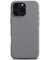 WOOLNUT Leather Case for iPhone 16 Pro Max - Grey - Scandinavian Full-Grain Leather, Compatible with MagSafe, Slim TPU Sides, Soft Microfiber Lining, Raised Edges for Screen & Camera Protection