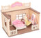 Bnineteenteam Häschen-Puppenhaus-Spielset, 1:12 Rollenspiel-Puppenhaus, Stabile Struktur, Puppenhaus-Spielset für Mädchen, Miniaturmöbel und Zubehör mit Häschenfigur für Kleinkinder und