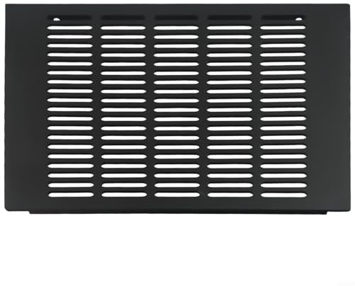 Besttoolifes Cubierta de ventilación de pared de aire ajustable de 12 x 12 pulgadas, rejilla de metal para interiores y exteriores, ventilación de refrigeración para el hogar, garaje, cobertizo,