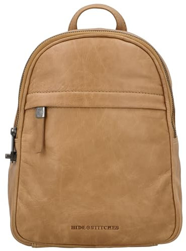 Hide & Stitches Rucksack Porto-Kollektion, Diebstahlsicherung, Rindsleder, vielseitig, Verstellbare Schultergurte, Mehrere Fächer, Stilvoll und Praktisch