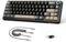 LexonElec x Attack Shark X66 60% Wireless Mechanical Keyboard with Volume Knob, Hot Swappable Gasket Mount, 2.4G/USB-C/BT5.0 Tri-Mode, PBT Keycaps, Mini 66 Keys RGB Gaming Keyboard for Win/Mac-Black