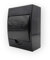 Sicherungskasten 6 Module Aufputz IP41 Schwarz