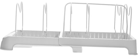 Alipis Escurridor De Platos Ajustable Rejilla De Secado para Encimera Organizador De Cocina