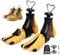 VerTrinix 2 Pezzi Allarga Scarpe Uomo Donna - Forme per Scarpe a 4 Direzioni Tendiscarpe Regolabili in Larghezza e Lunghezza Ideali per Scarpe Troppo Strette Adatti a Tutte le Misure (Giallo, 42-48)