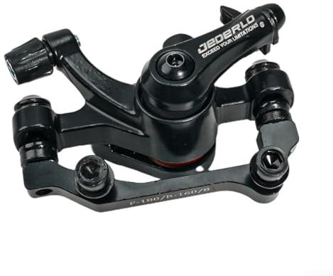 El kit de freno de disco mecánico para bicicleta incluye pinzas de doble accionamiento para un mejor rendimiento (rueda trasera (R160/F180))
