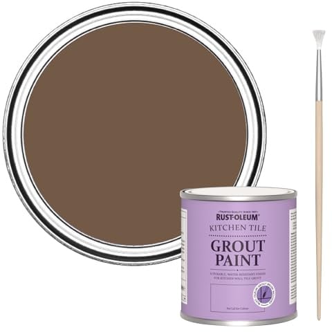 Rust-Oleum Stain-Resistant Kitchen Tile Grout Paint - Chester 250ml