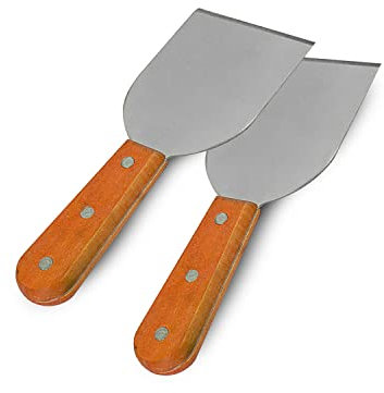 Ment par air en acier inoxydable 304 Ice Cream Spatule, rouleau de crème glacée Pelle, Grattoir à glace et pelle, outils de fabrication de glace pour glace Store, cafés, hôtels, bars, restaurant