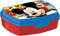 ALMACENESADAN, 0434, Sandwichera rectangular multicolor Disney Mickey Mouse, 15x10x5,5 cms