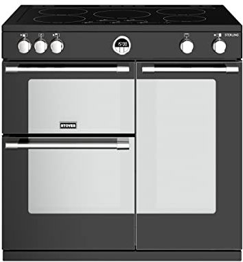 Stoves Sterling S900EI Freestanding A/A/A Rated Electric Range Cooker -Black