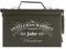 Herz & Heim® Originale Munitionskiste aus amerikanischem Gebrauch mit Aufdruck - Maße 30 x 19 x 15,5 cm Whiskey