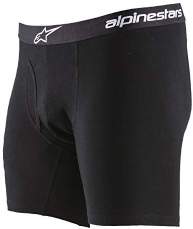Alpinestars Unisex Cotton Brief-Black (Large) Slip aus Baumwolle, Schwarz, Größe L