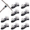 CESFONJER 10 Pcs T-Tap Cable Conector Surtido Kit, Terminales de Cable Robacorriente Eléctrico de Empalme Rápido Conectores Kit, para Conector de Conexión de Alambre 20-22AWG