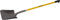 Roughneck ROU68144 - Pala cuadrada con mango largo, color amarillo y negro
