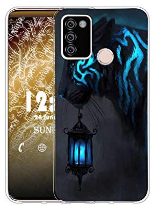 Sunrive Kompatibel mit Gigaset GS4 Hülle Silikon, Transparent Handyhülle Schutzhülle Etui Case (Q Tiger 4)+Gratis Universal Eingabestift MEHRWEG