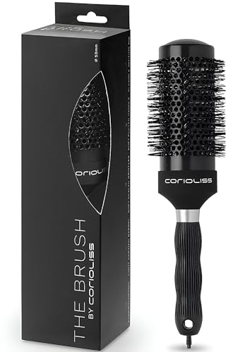 CORIOLISS | Hair Roller Brush für Frauen | Professionelle Haarbürste mit Keramik | Ideal für langes und kurzes Haar 53mm