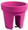 Jardinière de Balcon Ovale - 24,5 cm - 5 l - Fuchsia
