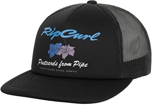 Rip Curl Party Foam Trucker Cap Basecap Baseballcap Truckercap Meshcap (One Size - schwarz)