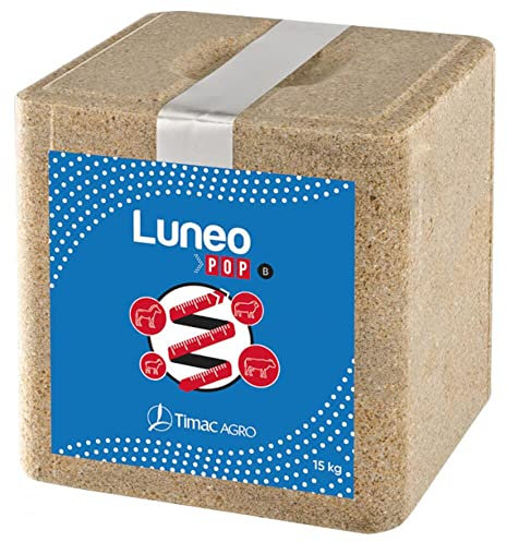 Timac Agro Leckstein Luneo POP 15 kg Rinder Schafe Ziegen Perde Mineralfutter