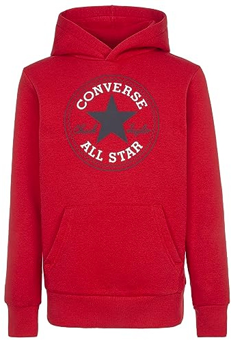 Converse Unisex Kapuzenpullover für Kinder, Standard Kapuzenpullover für Jungen (1er Pack)