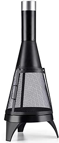 ROCKET Fire Pit Chiminea Brazier Outdoor Garden Stove Rocket Fire