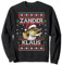Zander Klaus I Lustiges Zanderangler Angler Angeln Raubfisch Sweatshirt