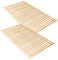 Jopassy lattenroste 2X Rollrost rolllattenrost 90x200cm 28Latten bodenbett bis 200 kg belastbar verstellbar fertig montiert holzlatten bettrahmen ersatzlatten federholzleisten für Floor