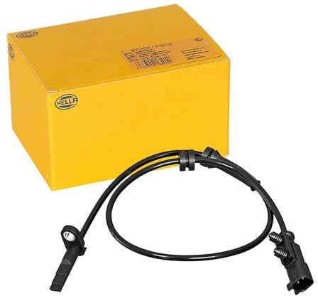 HELLA 6PU 358 217-181 ABS Sensor - Raddrehzahl - 2-polig - Hinterachse | Kompatibel mit: TESLA MODEL S