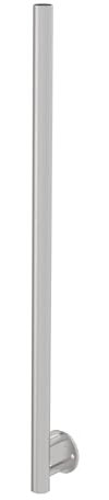 Sellon24® Poteau de balustrade en acier inoxydable V2A - Diamètre 42,4 mm - Ouvert en haut - Support extérieur - Tube en acier inoxydable - Fixation murale latérale - Rampe