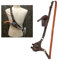 Medieval Leather Belt with Sword Holster Dagger Frog Holder Set Halloween Knight Warrior Pirate Costume Sword Dagger Frog Case Adjustable Shoulder Belt Punk LARP Fancy Dress Sword Blade Sheath Holder