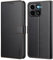 Ganbary Cover Compatibile con Honor 200 Smart, Premium Pelle PU Flip Libro Custodia per Honor 200 Smart [Protezione Completa] [Slot per Scheda] [Funzione di Supporto], Nero