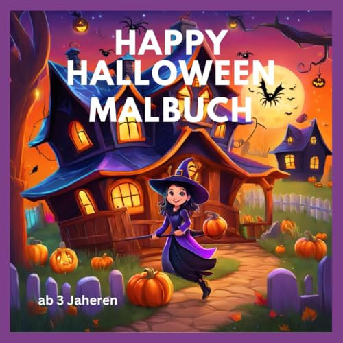Happy Halloween Malbuch