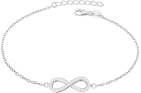 Amazon Essentials Armband, Silber, 19 cm