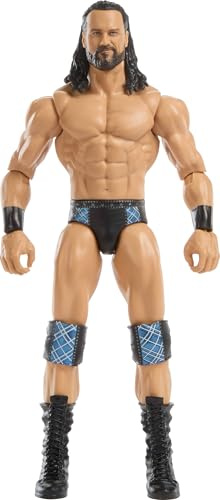 Mattel WWE Drew McIntyre Action Figure, Main Event Series #157, 6-inch Collectible Superstar with 14 Articulation Points & Life-Like Look, JGD36