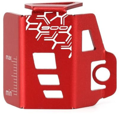 Motorrad Hinten Bremsflüssigkeit Zylinder Abdeckka Für Z900 Z 900 Alle Jahr Aluminium Hinten Brems Pumpe Flüssigkeit Reservoir Schutz Schutz Öl Tasse Abdeckung Motorrad Zubehör