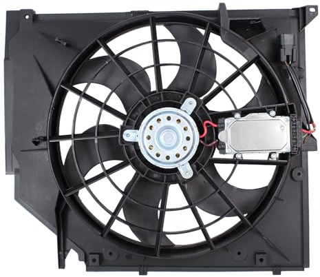 Engine Radiator Cooling Fan with Motor for B-M-W 3 Series E46 1997-2007