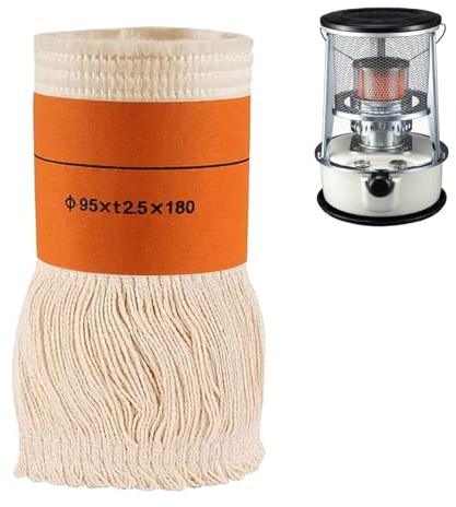 Mikiuly Meche Chauffage Petrole, Meche Poele a Petrole, Mèche De Rechange pour Chauffage, Mèche De Rechange pour Chauffage à Pétrole Intérieur, Mèche pour Lampe à Pétrole Kérosène Compatible