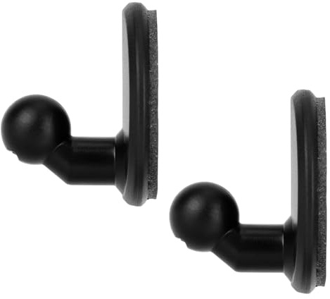 Goktvai 2 St Klebehalterung für Garmin Dashcam, Robuste Kunststoff-Windschutzscheibenhalterung Kompatibel mit Garmin Dashcam Mini 2/3/45/46/47/55/56/57/65W/66W/67W/X110/X210/X310/Tandem