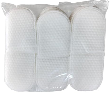 harayaa Lingettes cosmétiques en Coton avec Poche en Forme de U et Languette pour Le Doigt, légères et Professionnelles, pour l'hygiène buccale des