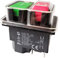Impermeabile Magnetico Sicurezza Interruttore a Pulsante per Panchina Sega Trapano Torni, KJD17B 220V 4 Pin 2HP