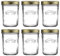 Kilner Wide Mouth Screw Top Lid Preserving Glass Jar 0.35 Litre Transparent (Pack of 6)