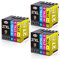 Jagute 12-Packungen 27XL Druckerpatronen Kompatibel für Epson 27 XL Patrone für Epson Workforce WF-7710 WF-7210 WF-3620 WF-3640 WF-7110DTW WF-7210DTW WF-7610DW WF-7620DTWF WF-7720DTWF WF-7715DWF