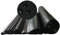 Teichfolien HDPE Teichmembran 0.5mm Stärke Fisch und Pflanzenfreundlich Teichhäute UV- und witterungsbeständig Schwimmteich Folie Teichplane schwarz Liner Garten- und Teichzubehör (1×3m)