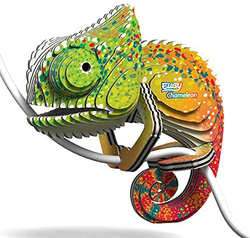 EUGY - 3D Bastelset Chamäleon