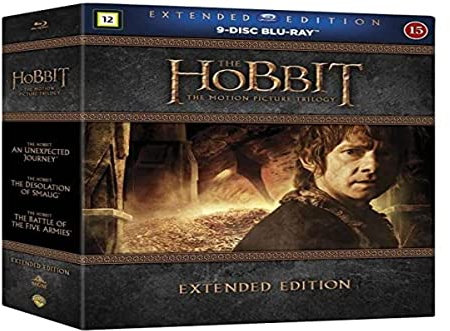 SF STUDIOS Hobbit Trilogy, The: Extended Edition (9-Disc) (Blu-ray)