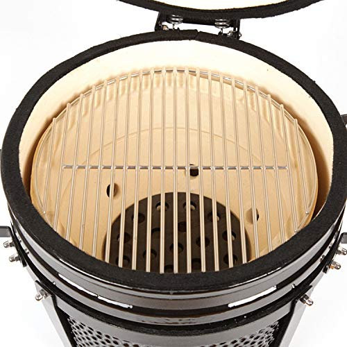 YNNI KAMADO TQBAKW13 Grille en acier inoxydable pour barbecue de 13 Ø 26 cm TQBAKW13